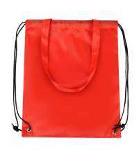 Сумка-рюкзак для покупок LUKMORY, красная