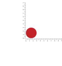 Джибитс из ПВХ &laquo;Круг&raquo;, красный