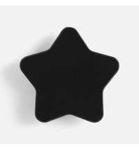 Джибитс из ПВХ &laquo;Звезда&raquo;, черный