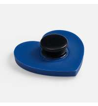 Джибитс из ПВХ &laquo;Сердце&raquo;, синий