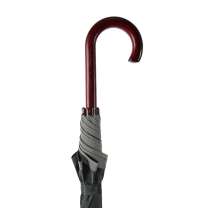 УЦЕНКА! Зонт-трость светоотражающий Reflect, черный