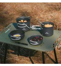 Набор посуды Naturehike NH18T018-G, серый