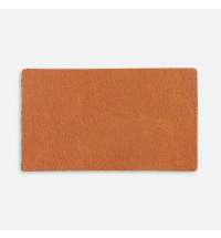 Лейбл кожаный Pasek, M, горчичный