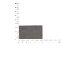 Лейбл кожаный Pasek, M, серый