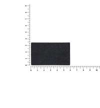 Лейбл кожаный Pasek, M, черный