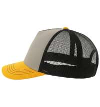 Бейсболка RAPPER CANVAS-S, 5 клиньев, пластиковая застёжка