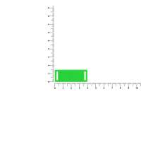 Лейбл из ПВХ Kova, зеленый неон
