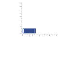 Лейбл из ПВХ Kova, синий