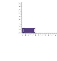 Лейбл из ПВХ Kova, фиолетовый