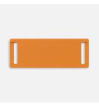 Лейбл из ПВХ Kova, оранжевый