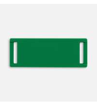 Лейбл из ПВХ Kova, зеленый