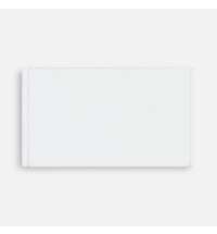 Лейбл из ПВХ Dzeta, M, белый