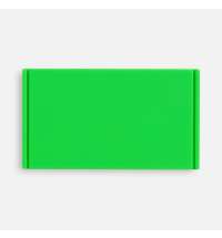 Лейбл из ПВХ Dzeta, M, зеленый неон