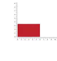 Лейбл из ПВХ Dzeta, M, красный