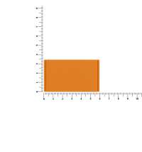 Лейбл из ПВХ Dzeta, M, оранжевый