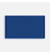 Лейбл из ПВХ Dzeta, M, синий