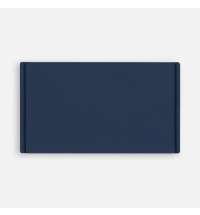 Лейбл из ПВХ Dzeta, M, темно-синий