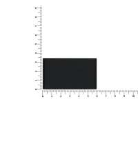 Лейбл из ПВХ Dzeta, M, черный