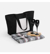 Набор Festin с серым пледом