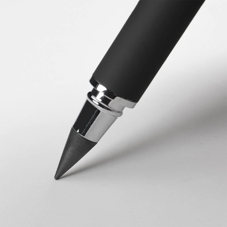 Ручка шариковая + карандаш вечный 2 в 1 soft