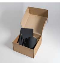 Набор подарочный ARISTOCRATIC: ежедневник, ручка, кружка; черный/золото