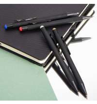 Ручка шариковая FACTOR BLACK со стилусом