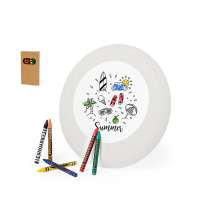 Фрисби-раскраска 