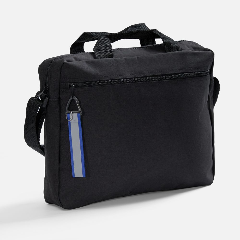 Светоотражающий брелок Flashline, серый с синим