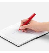 Ручка шариковая Senator Kantaro, матовая, красная