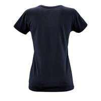 Футболка женская METROPOLITAN, темно-синяя