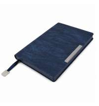 Ежедневник A5 недатированный La Fodera в мягком переплёте, тёмно-синий