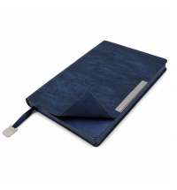 Ежедневник A5 недатированный La Fodera в мягком переплёте, тёмно-синий