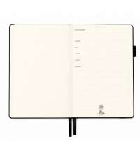 Ежедневник A5 недатированный La Squadra в мягком переплёте, черный