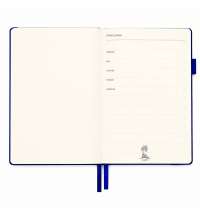 Ежедневник A5 недатированный La Squadra в мягком переплёте, тёмно-синий