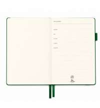 Ежедневник A5 недатированный La Squadra в мягком переплёте, тёмно-зеленый