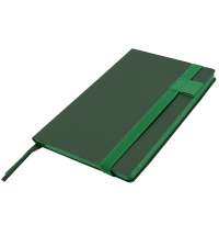 Ежедневник A5 недатированный La Squadra в мягком переплёте, тёмно-зеленый