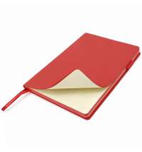 Ежедневник A5 недатированный La Squadra в мягком переплёте, красный