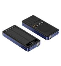 Внешний аккумулятор Xyron с солнечной панелью, 10000 mAh, синий