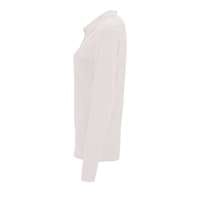 Рубашка поло женская с длинным рукавом PERFECT LSL WOMEN, белая