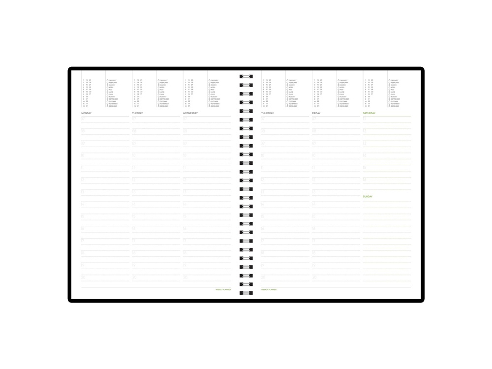 Ежедневник недатированный B5 &laquo;Tintoretto New&raquo;