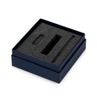 Коробка с ложементом Smooth M для зарядного устройства, ручки и флешки