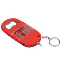 Брелок-открывалка с отвертками и фонариком &laquo;Uni&raquo; софт-тач