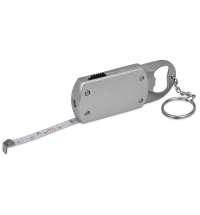 Брелок-открывалка с рулеткой и фонариком &laquo;Open&raquo;