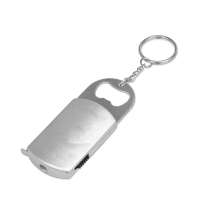 Брелок-открывалка с рулеткой и фонариком &laquo;Open&raquo;