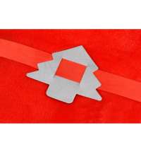 Новогодняя бирка для пледов &laquo;Елочка&raquo;