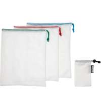 Набор сетчатых сумок &laquo;Trio&raquo; из вторичного ПЭТ