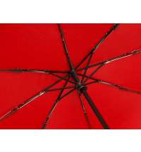 Зонт-автомат Reviver с куполом из переработанного пластика