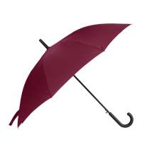 Зонт-трость Reviver с куполом из переработанного пластика