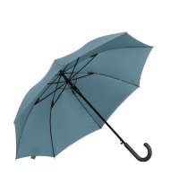 Зонт-трость Reviver с куполом из переработанного пластика