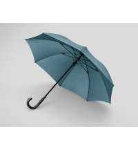 Зонт-трость Reviver с куполом из переработанного пластика